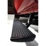AMP Research 75138-01A-B PowerStep Series Running Boards, Powdercoated Black Powered Aluminum Set of 2