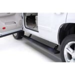 AMP Research 76327-01A PowerStep Series Running Boards, Black Powered Aluminum Set of 2