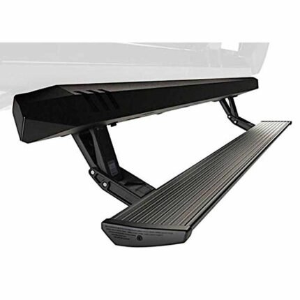 AMP Research 77105-01A PowerStep XL Series Running Boards, Powdercoated Black Powered Aluminum Set of 2