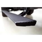 AMP Research 78152-01A PowerStep Series Running Boards, Black Powered Aluminum Set of 2
