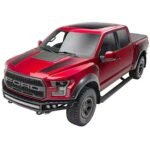 AMP Research 86338-01A Running Boards, Black Powered Aluminum Set of 2 - Image 2