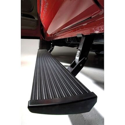 AMP Research 75101-01A PowerStep Series Running Boards, Powdercoated Black Powered Aluminum Set of 2