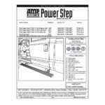 AMP Research 75104-01A PowerStep Series Running Boards, Powdercoated Black Powered Aluminum Set of 2 - Image 3