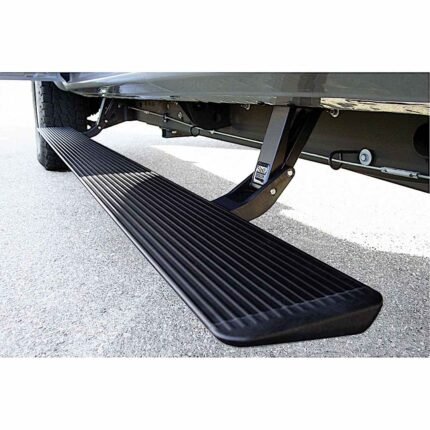 AMP Research 75113-01A PowerStep Series Running Boards, Powdercoated Black Powered Aluminum Set of 2