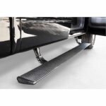 AMP Research 75141-01A PowerStep Series Running Boards, Powdercoated Black Powered Aluminum Set of 2
