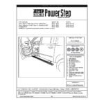 AMP Research 76127-01A-B PowerStep Series Running Boards, Powdercoated Black Powered Aluminum Set of 2 - Image 6