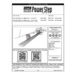 AMP Research 76147-01A PowerStep Series Running Boards, Powdercoated Black Powered Aluminum Set of 2 - Image 6