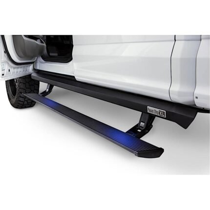 AMP Research 77141-01A PowerStep XL Series Running Boards, Powdercoated Black Powered Aluminum Set of 2