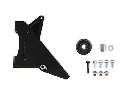 Holley 97-347 Alternator Bracket - Black, Steel, Direct Fit, Kit