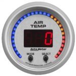 Autometer 4358 Ultra-Lite Series Gauge, Air Temp, Dual, 2 1/16in. 0-300f, Digital.