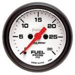 Autometer 5760 Phantom Series Gauge, Fuel Pressure, 2 1/16in. 30Psi, Digital Stepper Motor. - Image 2