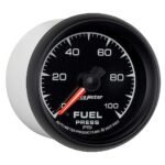 Autometer 5963 ES Series Gauge, Fuel PrES Seriessure, 2 1/16in. 100Psi, Digital Stepper Motor. - Image 3