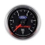 Autometer 880107 Ford Racing Series Gauge, Fuel Press, 2 1/16in. 15Psi, Digital Stepper Motor.