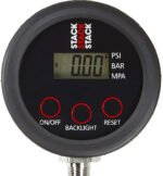 Autometer ST262163 Stack Series Gauge, Tire Press, 50 Psi/3.45 Bar, Precision Digital, Backlit W/Mem, Incl Case - Image 2