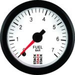 Autometer ST3355 Stack Series Gauge, Fuel Press, Pro Stepper Motor, 52Mm, Wht, 0-7 Bar, M10 Male - Image 2