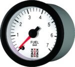 Autometer ST3355 Stack Series Gauge, Fuel Press, Pro Stepper Motor, 52Mm, Wht, 0-7 Bar, M10 Male - Image 4