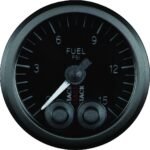 Autometer ST3504 Stack Series Gauge, Fuel Press, Pro-Control, 52Mm, Blk, 0-15Psi, 1/8in. Nptf Male - Image 2