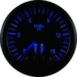 Autometer ST3504 Stack Series Gauge, Fuel Press, Pro-Control, 52Mm, Blk, 0-15Psi, 1/8in. Nptf Male - Image 7