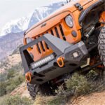 Aries 2081205 TrailChaser Series Bumper End, Powdercoated Textured Black Aluminum - Image 4