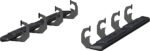 Aries 2558002 Running Boards, Powdercoated Black, Carbon Steel, Extended Cab Pickup/Sport Utility, 5.5 in., AscentStep Series