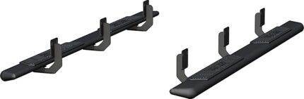 Aries 2558024 Running Boards, Powdercoated Black, Carbon Steel, Crew Cab Pickup, 5.5 in., AscentStep Series