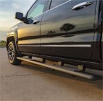 Aries 2558048 Running Boards, Powdercoated Black, Carbon Steel, Cab & Chassis - Crew Cab/Crew Cab Pickup, 5.5 in., AscentStep Series - Image 2