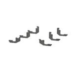 Aries 2558052 Running Boards, Carbide Black Powder Coat, Carbon Steel, Crew Cab Pickup, 5.5 in., AscentStep Series - Image 4