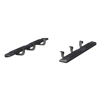 Aries 2558054 Running Boards, Carbide Black Powder Coat, Carbon Steel, Sport Utility, 5.5 in., AscentStep Series