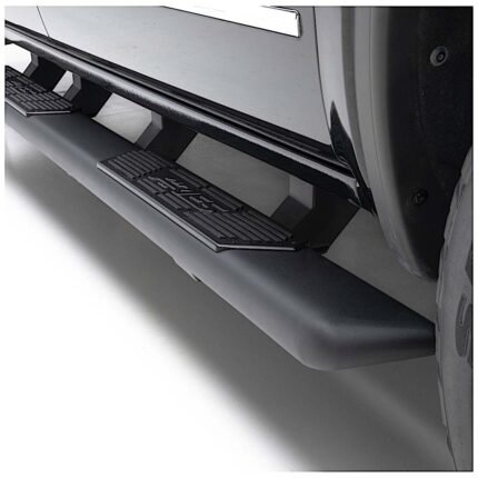 Aries 2558055 Running Boards, Carbide Black Powder Coat, Steel, Crew Cab Pickup, 5.5 in., AscentStep Series