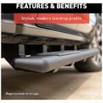 Aries 2558056 Running Boards, Carbide Black Powder Coat, Steel, Extended Cab Pickup, 5.5 in., AscentStep Series - Image 5