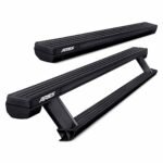 Aries 3034472 Running Boards, Carbide Black Powder Coat, Aluminum, Mounting Hardware and Wiring Harness Included, 2-Door, Sport Utility, 48.75 in., ActionTrac Series