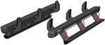 Aries 3036571 Running Boards, Powdercoated Textured Black, Aluminum, Sport Utility, 69.6 in., ActionTrac Series
