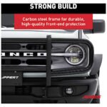 Aries 7100 Grille Guard, Black Carbon Steel - Image 5