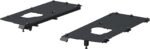 Aries ALC25000-01 Jeep Tonneau Cover - Powdercoated Textured Black, Aluminum, Hard, Direct Fit, Set of 2