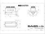 Baer Brakes 6801302LP Universal, ReMaster Series Brake Master Cylinder With Reservoir - Image 5