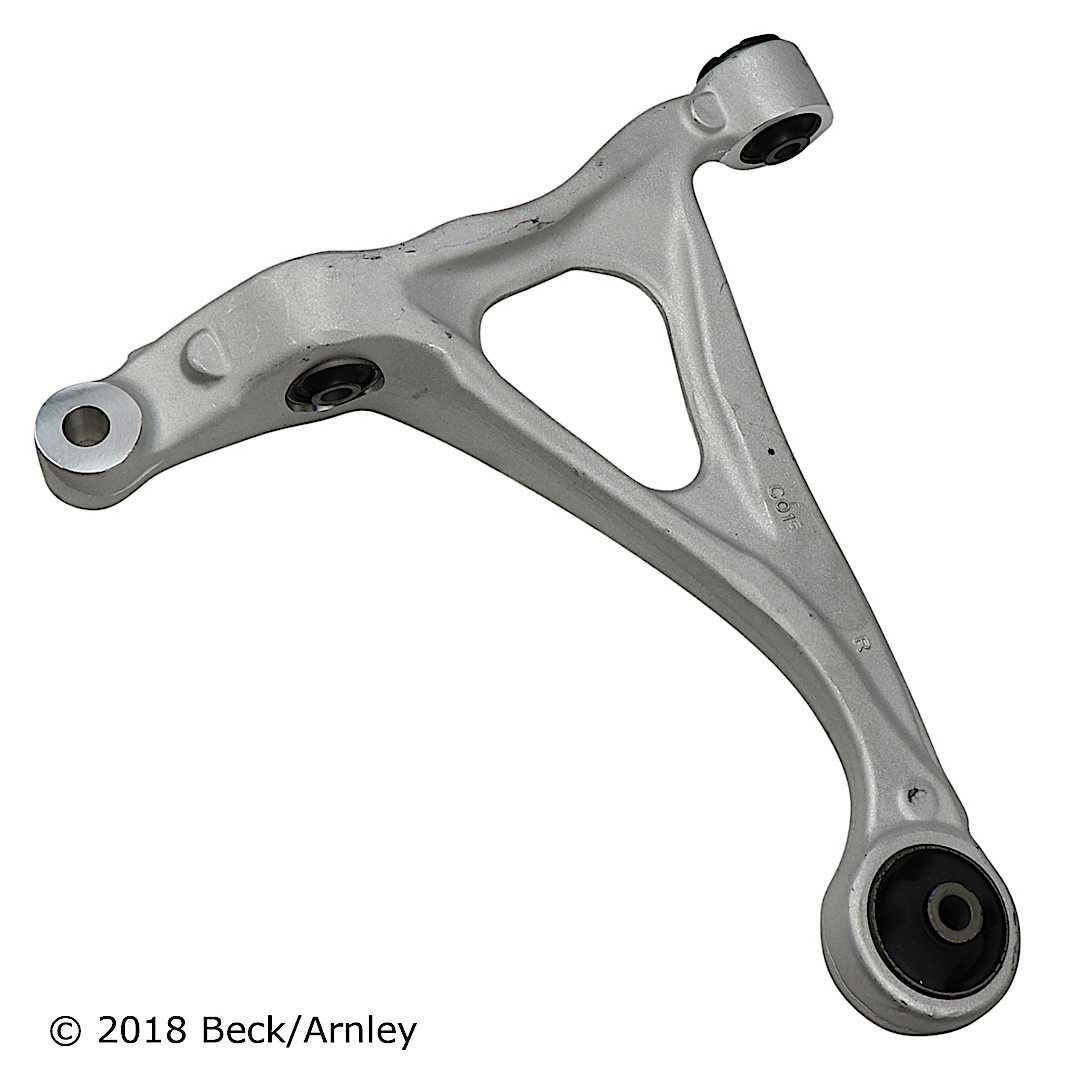 bec1026661_1.jpg Beck Arnley 102-6661 Front, Passenger Side, Lower Control Arm, OE Replacement Series - Image 1