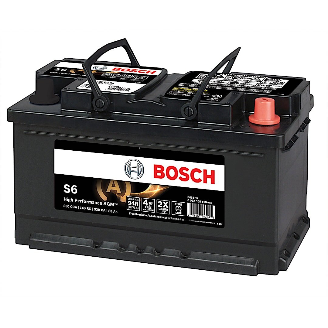 bss6587b_1.jpg Bosch Battery S6 AGM High Performance - Replaces OE Number S6587B - Image 1