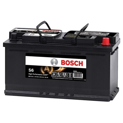 Bosch Battery S6 AGM High Performance - Replaces OE Number S6588B