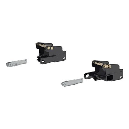 Curt 70133 Tow Bar - Powdercoated Gloss Black, Carbon Steel, Direct Fit, Sold Individually