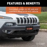 Curt 70134 Tow Bar - Powdercoated Gloss Black, Carbon Steel, Direct Fit, Sold Individually - Image 4