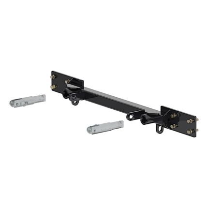 Curt 70142 Tow Bar - Powdercoated Gloss Black, Carbon Steel, Direct Fit, Sold Individually
