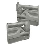 Coverlay 12-92F-LGR Front, Driver and Passenger Side Door Trim Panel - Light Gray