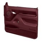 Coverlay 12-92F-MR Front, Driver and Passenger Side Door Trim Panel - Maroon - Image 2
