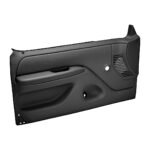 Coverlay 12-92N-DGR Front, Driver and Passenger Side Door Trim Panel - Dark Gray - Image 2