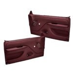 Coverlay 12-92N-MR Front, Driver and Passenger Side Door Trim Panel - Maroon