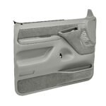 Coverlay 12-94F-LGR Front, Driver and Passenger Side Door Trim Panel - Light Gray - Image 2