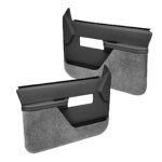 Coverlay 18-27F-DGR Front, Driver and Passenger Side Door Trim Panel - Dark Gray