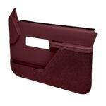 Coverlay 18-27F-MR Front, Driver and Passenger Side Door Trim Panel - Maroon - Image 2