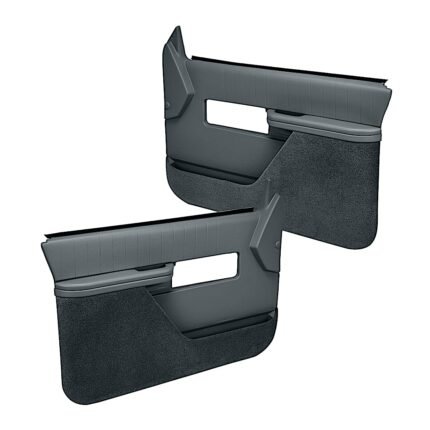 Coverlay 18-27F-SGR Front, Driver and Passenger Side Door Trim Panel - Slate Gray