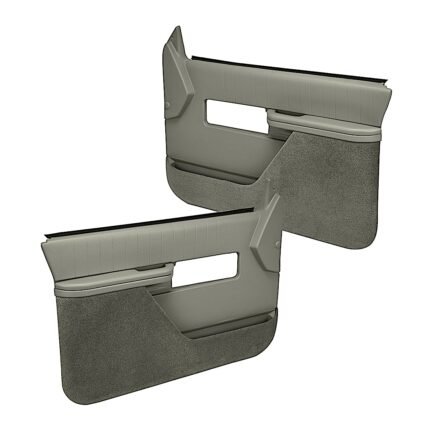 Coverlay 18-27F-TGR Front, Driver and Passenger Side Door Trim Panel - Taupe Gray